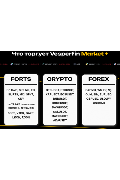 Vesperfin Market Плюс. Ноябрь-Декабрь 2023. Арина Веспер