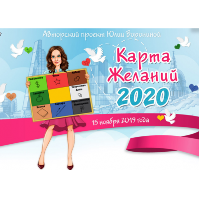 Карта желаний 2020. Уровень Platinum. Юлия Воронина