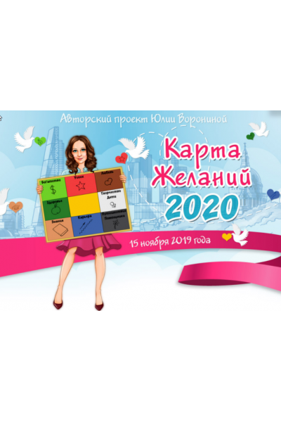 Карта желаний 2020. Уровень Platinum. Юлия Воронина