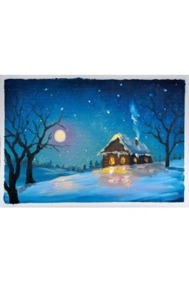 Зимний пейзаж. Татьяна Зубова ZartSchool