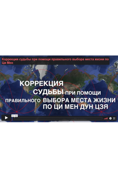 Коррекция судьбы при помощи правильного выбора места жизни. Инна Волкова