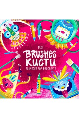 Волшебные кисти для procreate - 20 кистей. Ульяна Бабенко