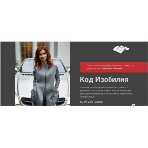 Код изобилия. Елизавета Волкова
