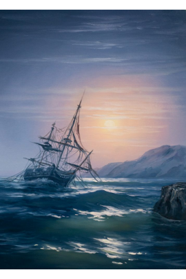 Лунная ночь на море. Татьяна Зубова ZartSchool