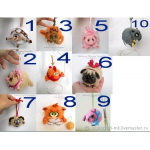 Зверо-шар, 10 вариантов. Светлана Комарова Вязание Зверо-шар, 10 вариантов. Светлана Комарова Вязание