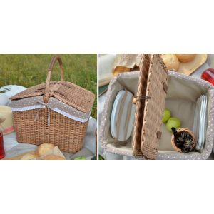 Корзина для пикника с чехлом. Елена Поздеева