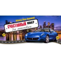 Счастливый номер для автомобиля. Юлия Воронина