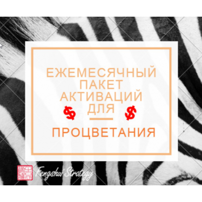 Пакет активаций для процветания на декабрь 2022 года. Юлия Полещук Fengshui Strategy