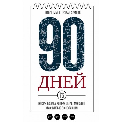 90 дней. Простая техника,которая делает маркетинг максимально эффективным. Игорь Манн, Роман Земцов