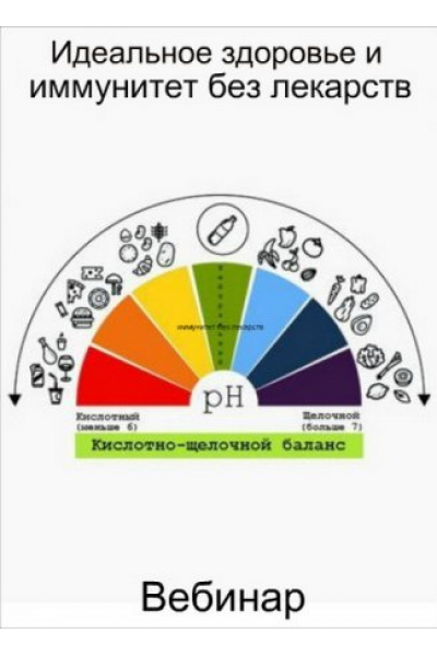 Идеальное здоровье и иммунитет без лекарств. Кислотно-щелочной баланс. Михаил Рысак