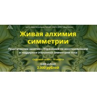 Живая алхимия симметрии. Седьмой сеанс. Юджиния Квант Альфа-Омега Плюс