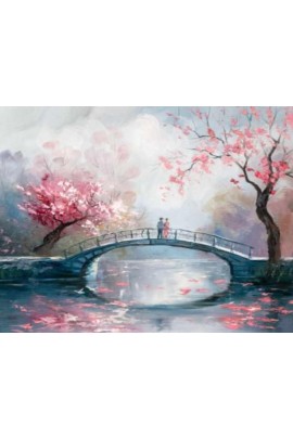 Мост в весеннем парке. Татьяна Зубова ZartSchool