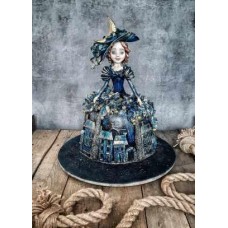 3D-торт Кукла «Сказка на ночь». Ольга Громак @gromak_cake gromakschool