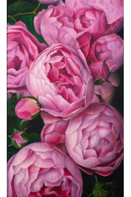 Пионы. Онлайн МК по живописи маслом. Татьяна Зубова ZartSchool