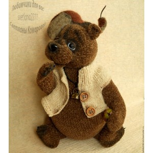 Мастер-класс Михалыч. Вязание. Светлана Комарова Игрушка Мастер-класс Михалыч. Вязание. Светлана Комарова Игрушка