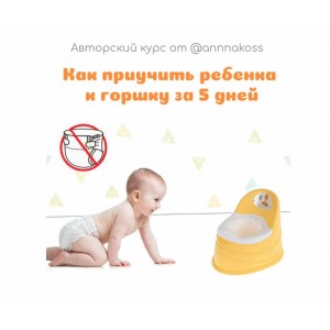 Как приручить ребенка к горшку за 5 дней. annnakoss