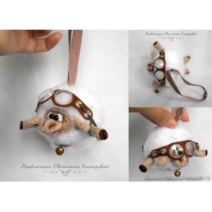 Мастер-класс Зверо-шар Летун барашек. Светлана Комарова Мастер-класс Зверо-шар Летун барашек. Светлана Комарова