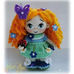 Пупс-малышка Солнечная Июнечка. Татьяна Соколова