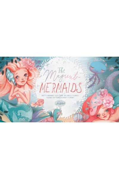 The Magical Mermaids. Анна Бабич Creativemarket