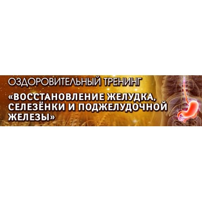 Оздоровительный тренинг "Восстановление желудка, селезенки и поджелудочной железы". Пакет "Вип". Владимир Осипов