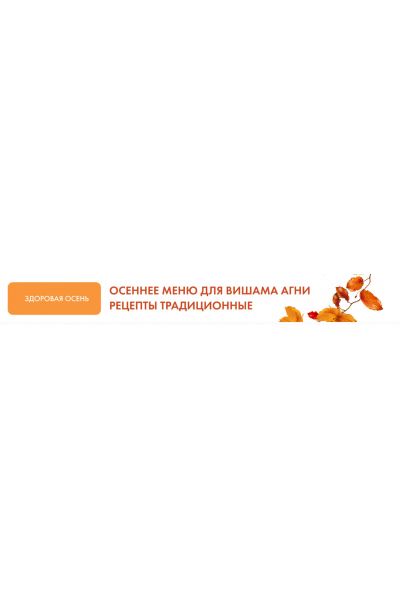 Рецепты для осени. Сборник рецептов для каждого типа пищеварения на осенний сезон. Юлия Крушанова