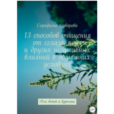 13 способов очищения от сглаза, порч и других негативных влияний в домашних условиях. Для детей и взрослых. Серафима Суворова