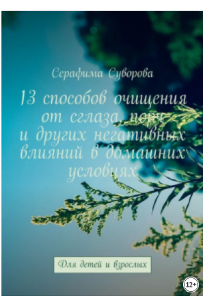 13 способов очищения от сглаза, порч и других негативных влияний в домашних условиях. Для детей и взрослых. Серафима Суворова