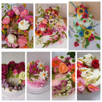 Кремовая флористика. Торты в кремовой флористике. Виталия Сейдаметова