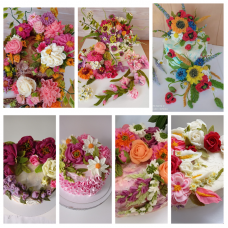 Кремовая флористика. Торты в кремовой флористике. Виталия Сейдаметова