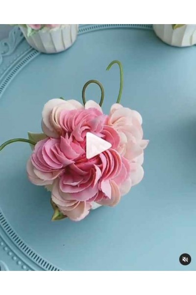 Онлайн-курс по кремовой флористике Buttercream flower. sugar_flowers_studio