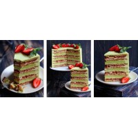 Медовик «Фисташка-Земляника-Камамбер». Маруся Манько