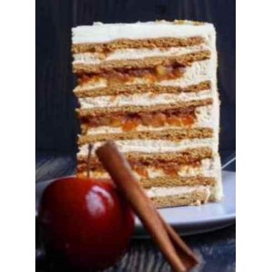 Медовый торт «Яблочный пирог». Маруся Манько Медовый торт «Яблочный пирог». Маруся Манько