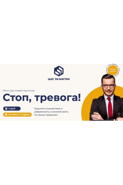 Стоп, тревога! Андрей Курпатов