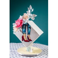 3Д Торт Цветочный Куб. Юлианна Сухотерина personal.konditer