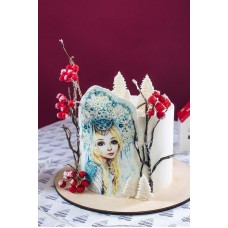 Торт Снегурочка. Юлианна Сухотерина personal.konditer