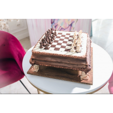 3D торт Шахматная доска. Юлианна Сухотерина