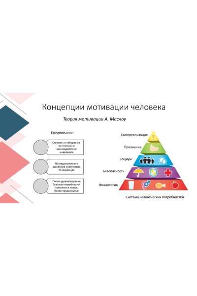 Модели человеческой мотивации. Алуника Добровольская