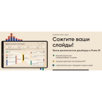 Сожгите ваши слайды! Яркие и динамические дашборды в Power BI. Алексей Колоколов