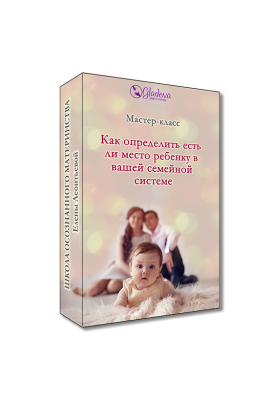 Как определить есть ли место ребенку в вашей семейной системе? Елена Леонтьева