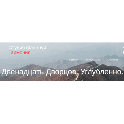 Двенадцать Дворцов. Углубленно. Юлия Бальсина Студия Фэн-шуй Гармония