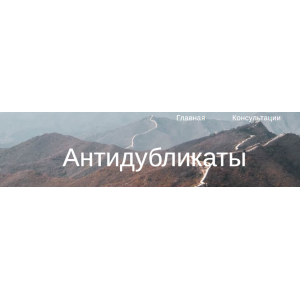 Антидубликаты. Юлия Бальсина