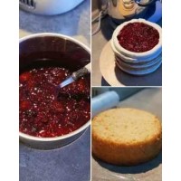 Торт "Ванильный с ягодным конфитюром". Ольга Куликова @kulik_ova