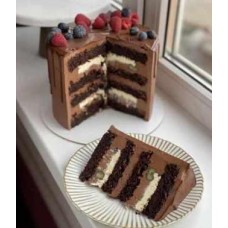 Торт Шоколадный с кокосом. Ольга Куликова