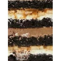 Торт Шоколадный с бананом и карамелью. Ольга Куликова