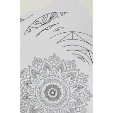 Канцелярский набор бумажных мандал. Анастасия Анисимова formagiclife