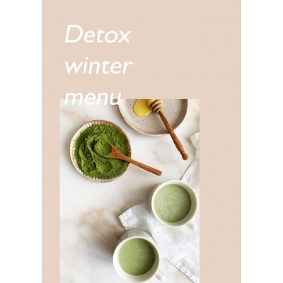 Detox winter menu. @gethealth