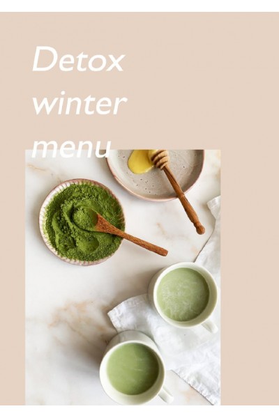 Detox winter menu. @gethealth