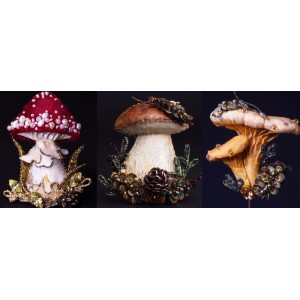 Броши Грибочки. Тариф - Полный курс. Анастасия Демидова