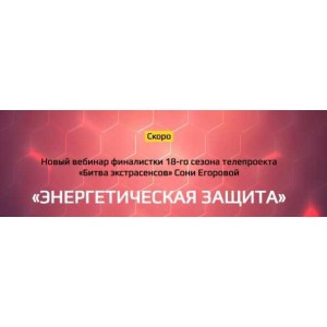 Энергетическая защита. Соня Егорова