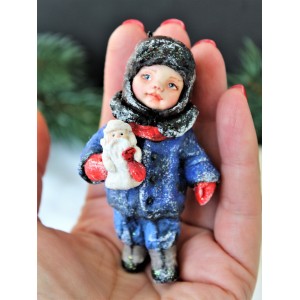 Мишка малыш из серии Новогодние хлопоты семьи Петровых. Татьяна Броницкая Мишка малыш из серии Новогодние хлопоты семьи Петровых. Татьяна Броницкая